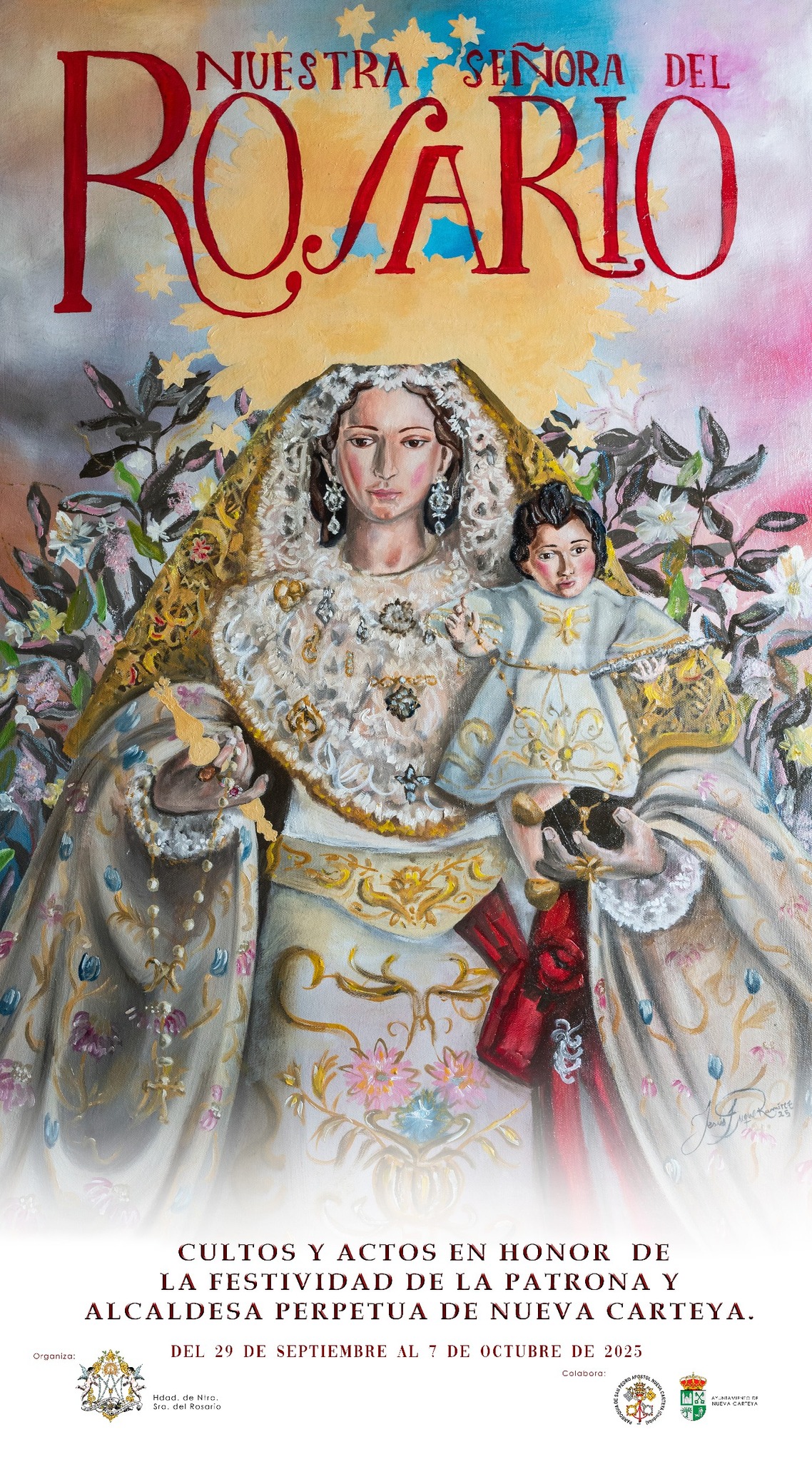 Fiestas patronales en honor de la Virgen del Rosario 2025 Nueva Carteya